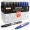 Arteza® 60 Piece Blue & Black Fine Tip Permanent Marker Set